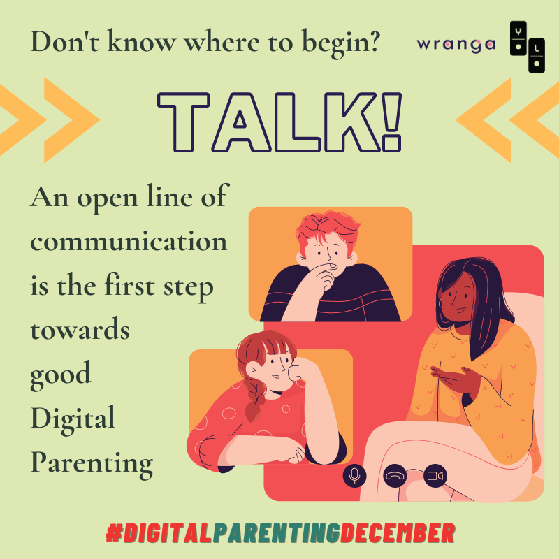 CampaignYolo's tweet photo. It sounds simple, but the number one indicator of good digital parenting is keeping an open line of communication going with your kids. Talk early and often. Stay calm. Be open and direct. But keep talking.
#DigitalParentingDecember in collaboration with @IndiaWranga https://t.co/BF1PM5w9NE