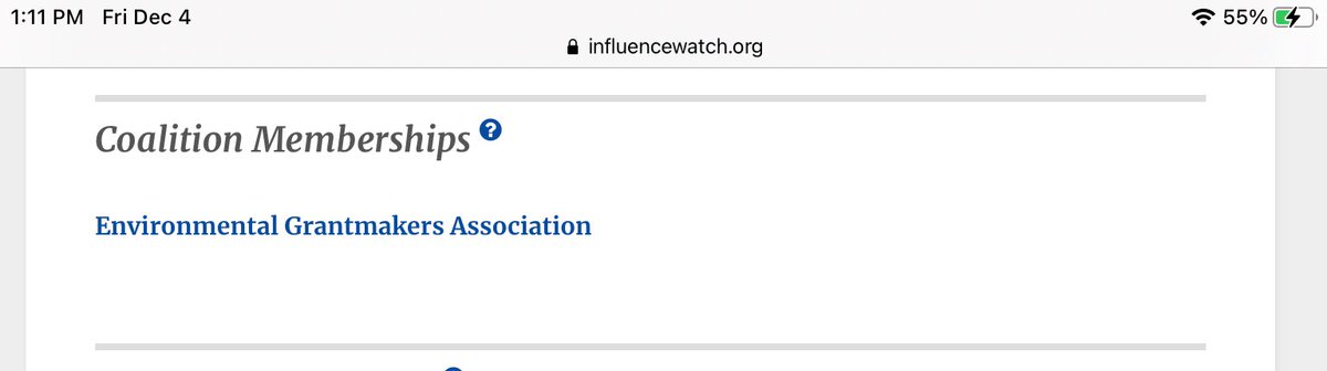 The United Nations Foundation is a member of only one coalition...