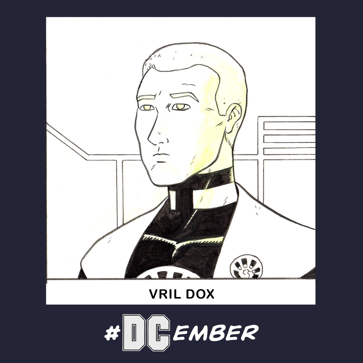slurmo's tweet photo. #DCember Day 4
Vril Dox

#BuyOrnelasArt #DCcomics 
#art #comicbooks #comics #illustration #comix #slurmo #bobgar #ornelas #dibujo #commission
#supportlocalartists #shopsmall #mixedmedia #vrildox #LEGION89 #brainiac2 https://t.co/J7DpdD7I8B