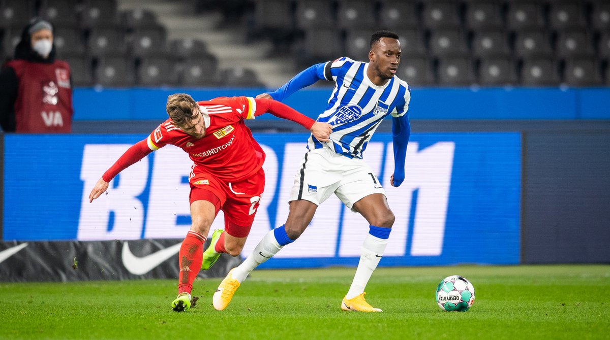 HerthaBSC_EN's tweet photo. Another substitution for Hertha:

↩️ @DLukebakio
↪️ #Mittelstädt

(85') #HaHoHe #BSCFCU 3-1 https://t.co/aL3S204aLn