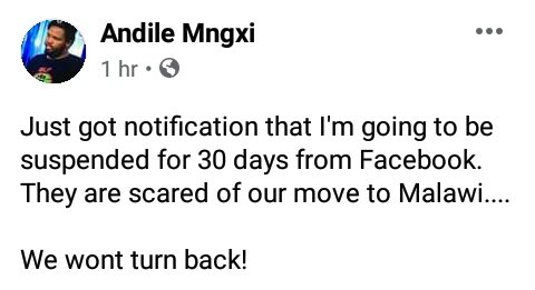 Premium entertainment this one. Siyagxothwa nogxothwa for not learning anything from him😂😂😂. Akawu-carry ke u-my leader. Isencinci engekathukisi! But it's sad that Mark wants to suspend his account. Yhini shem. First it was Jack. He kicked him out now it's FB😭😭😭.