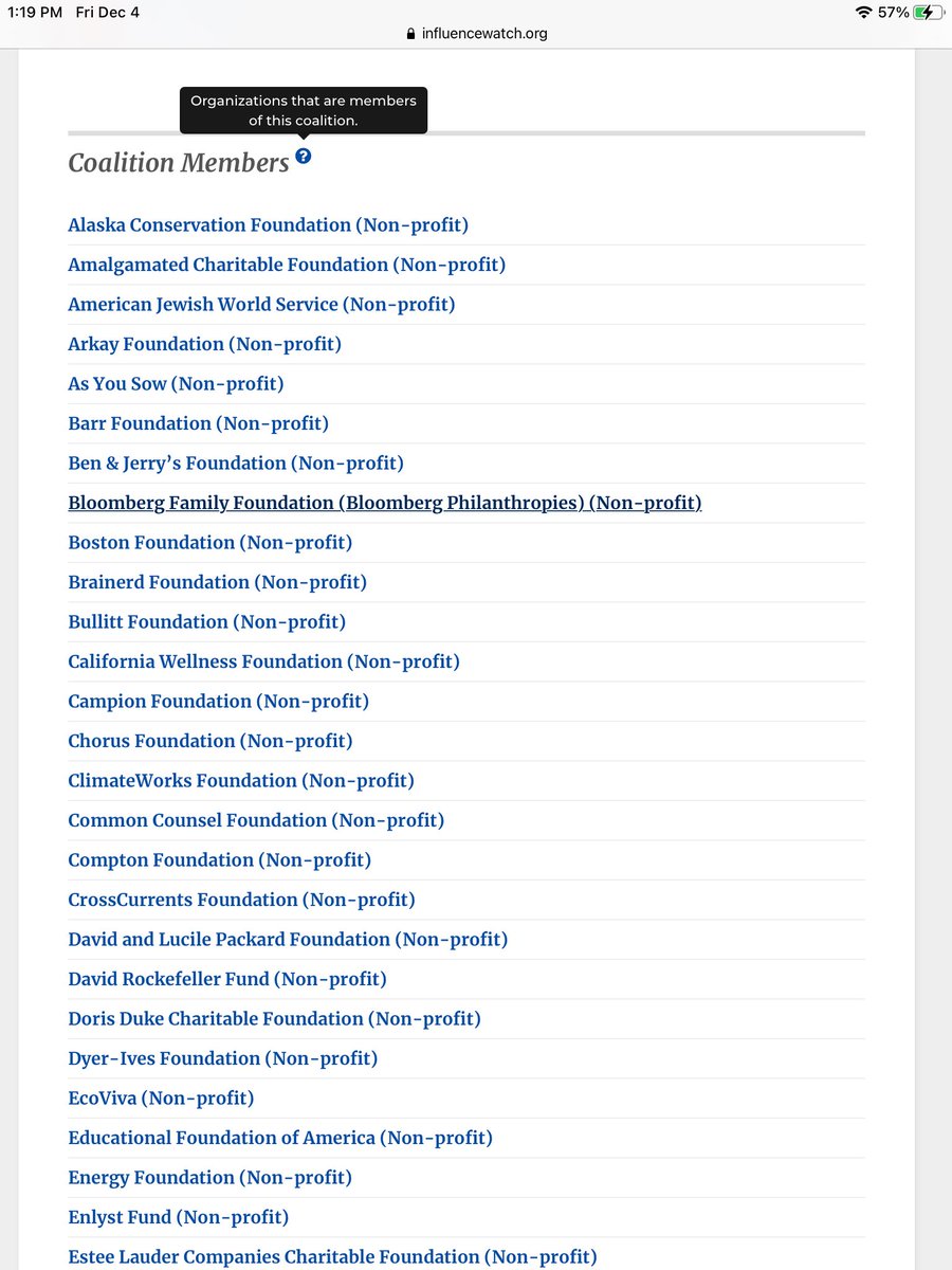 These are the other coalition members.Every one of them represents a many more under them.Each is its own rabbit hole.
