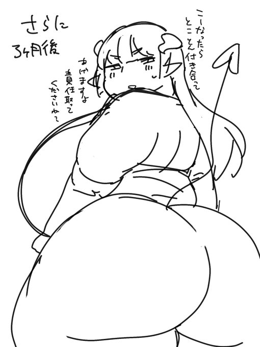 さらに肥満化♡ 