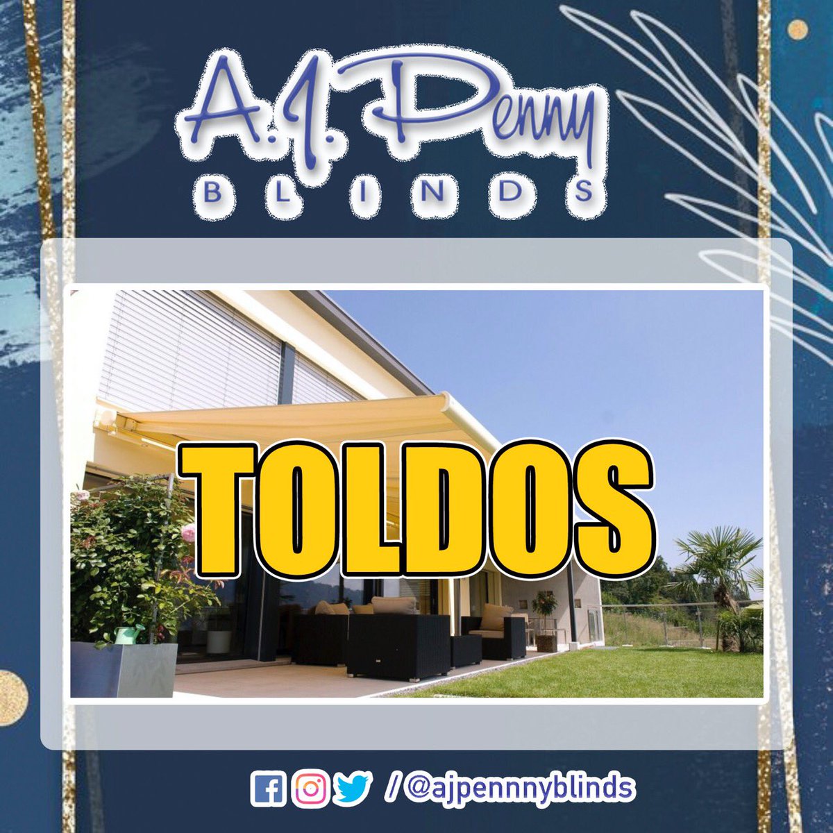 AJPennyCom's tweet photo. 😱 𝐀𝐃𝐈𝐕𝐈𝐍𝐀𝐒𝐓𝐄 😱
El producto de esta semana son los #Toldos ¿Quieres conocer más de ellos? Checa nuestra página web ✅🌐
https://t.co/6tVUA8TmfP
#DICIEMBRE #SORPRESAS #FAMILIA #FINDEAÑO #ULTIMOMES #DECORACIÓN #PERSIANAS #MATERIALES #CORTINAS https://t.co/LyUtSUGA66