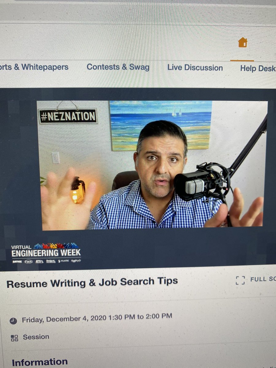 professornez's tweet image. Giving my presentation at #virtualengineeringweek