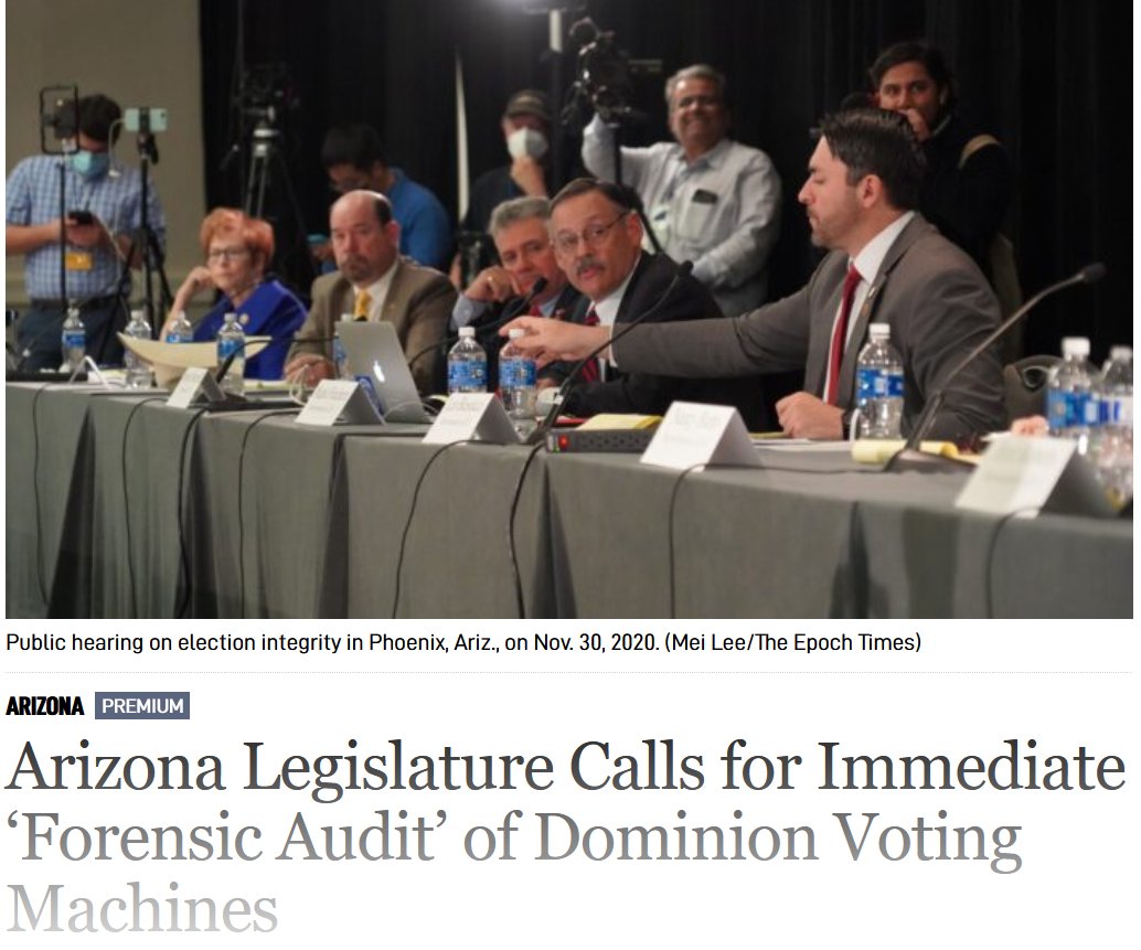 patriotscha's tweet photo. BREAKING! Immediate ‘Forensic Audit’ of #Dominion Machines! FRAUD Tsunami coming! 

#DOJ #FBI #MIA

#foxnews #oann #gop #hcgop #electionfraud #trump2020 #trump #epoctimes #arizona #vote #election #georgia #michigan 

READ: https://t.co/lHSxgaBvKu https://t.co/WbP1m9E1bG