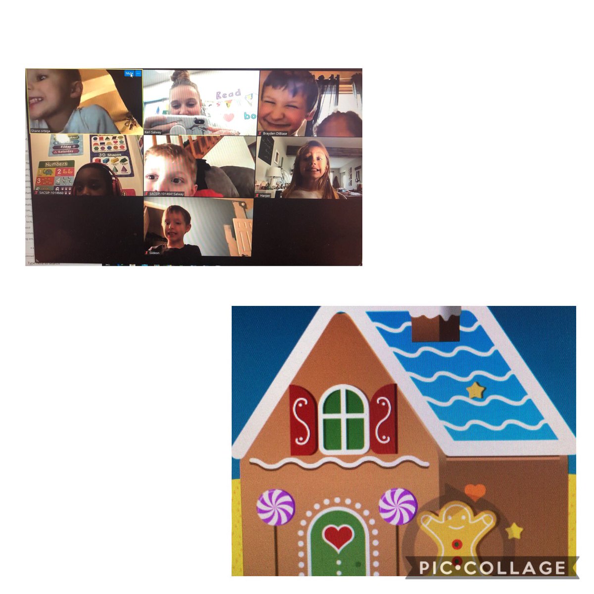 LMEKeri_Salway's tweet photo. After reading Gingerbread stories this week, we took a few minutes at the end of math groups to design our own gingerbread houses! #funfriday #funinkinder #gingerbreadweek https://t.co/OuJTETvjj4