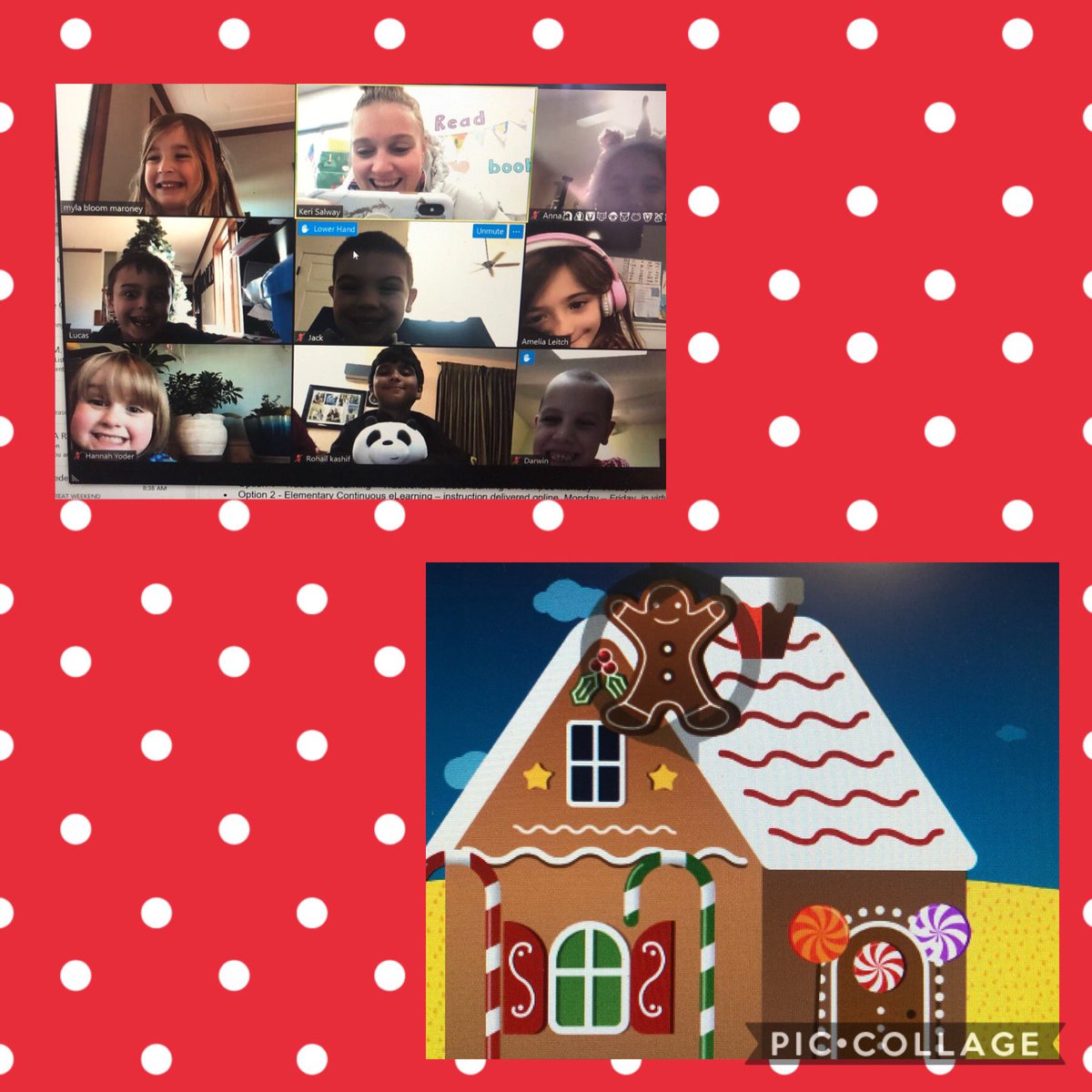 LMEKeri_Salway's tweet photo. After reading Gingerbread stories this week, we took a few minutes at the end of math groups to design our own gingerbread houses! #funfriday #funinkinder #gingerbreadweek https://t.co/OuJTETvjj4