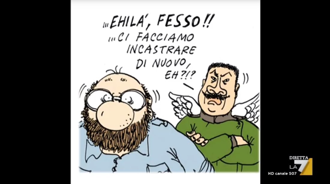 welikeduel's tweet photo. Diario Segreto, di @SergioStaino 

#propagandalive https://t.co/MjQALdgB0K
