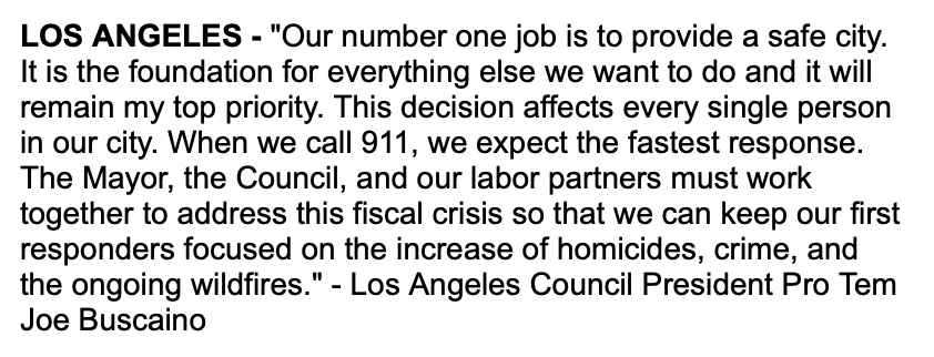 City Councilman Joe Buscaino - fmr LAPD officer - weighs-in: