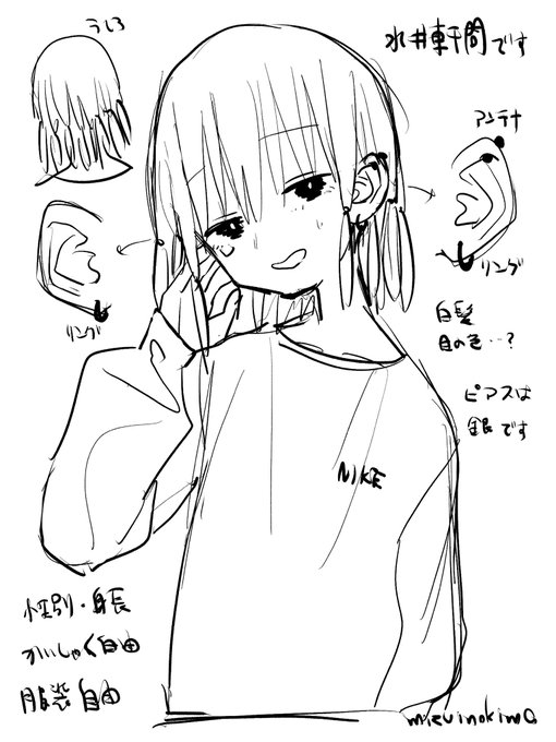 ◇ 水井軒間アバター設定資料 ◇

ご活用ください。
描いたらハッシュタグ #水井軒間 へ。 