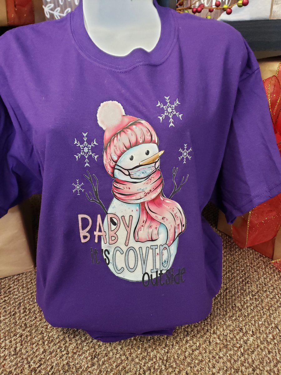 How cute is this!! Available at :Expressions On Market" in metropolis #BabyItsColdOutside #metropolis #covid #wintertime