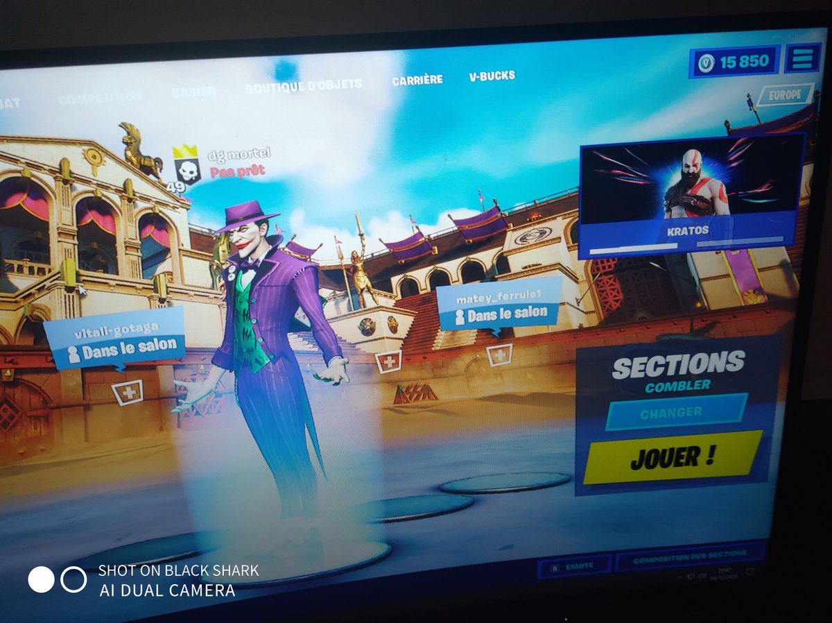 DesplainsG's tweet image. Merci a tellium pour les 13500 vbucks et le pack dernier rire 100% fiable rien a dire