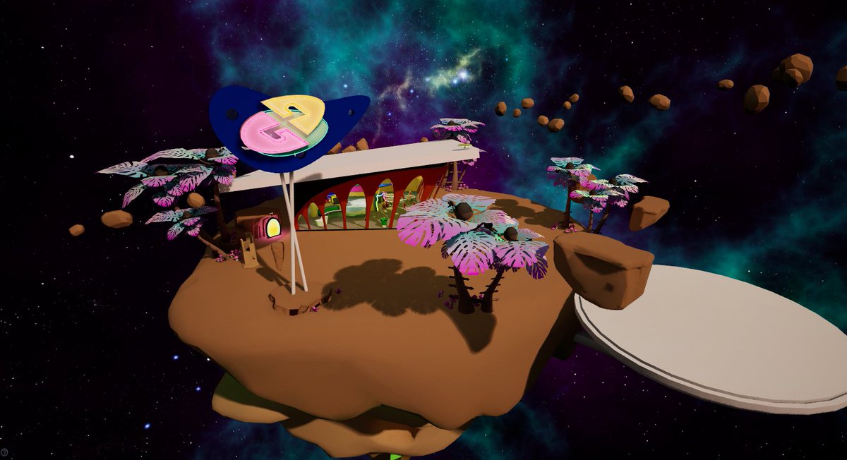 Nieman123's tweet photo. Sneak peek at our upcoming VR title! GD baby! #GalaxyDonutz #gamedev #ue4 #donuts #vr #UnrealEngine  @UnrealEngine https://t.co/NmeY94Vl6M