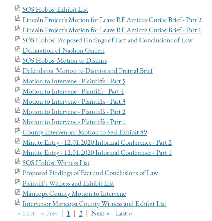 AZ Ward 5/6NOTE: All of these efforts to intervene & file amicus briefs in Ward v Jackson litigation belie some folks' claims that "all of these irregularities claims are nothing-burgers."& hello to the morally bankrupt ginners-up of hate mobs at  @ProjectLincoln!