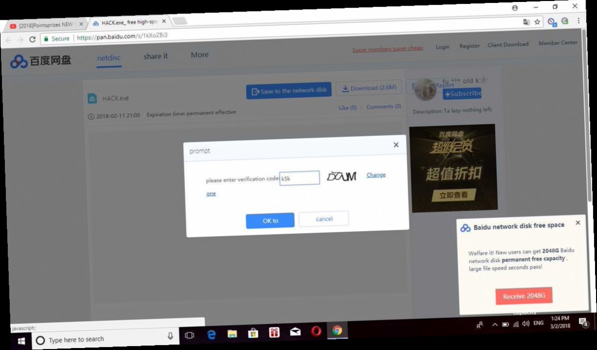 twitter hack.exe / Twitter