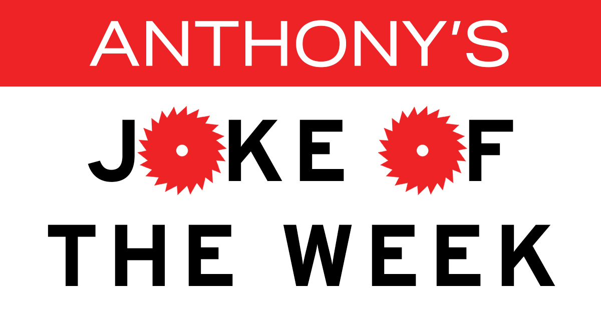 SAW's Joke of the Week from Executive Director Anthony Cafritz:
Q: What kind of music do balloons hate?
A: Pop music.
Insert #drumroll here.
