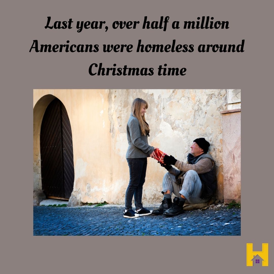 According to wows.com, over half million Americans were homeless last Christmas . Click this link to see how you can help the homeless this year! independent.co.uk/life-style/chr…. You can also visit safeharborim.com to donate to our mission. ❤️🎄#safeharborim