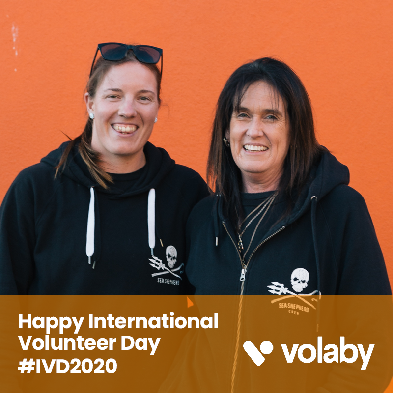 volaby_'s tweet photo. Happy International Volunteer Day! Here at Volaby, we are lucky enough to work with organisations - like @SeaShepherd_Aus - who are doing great things in the community thanks to some incredibly passionate and committed volunteers. #IDV2020 https://t.co/vI2zX5ZaYv
