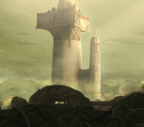 The Temple at Eedit was built over a vergence in the Force, so visitors felt that it was a place to experience rebirth and gain fortitude. The Temple was also used as an outpost in the Clone War by the Jedi Generals.