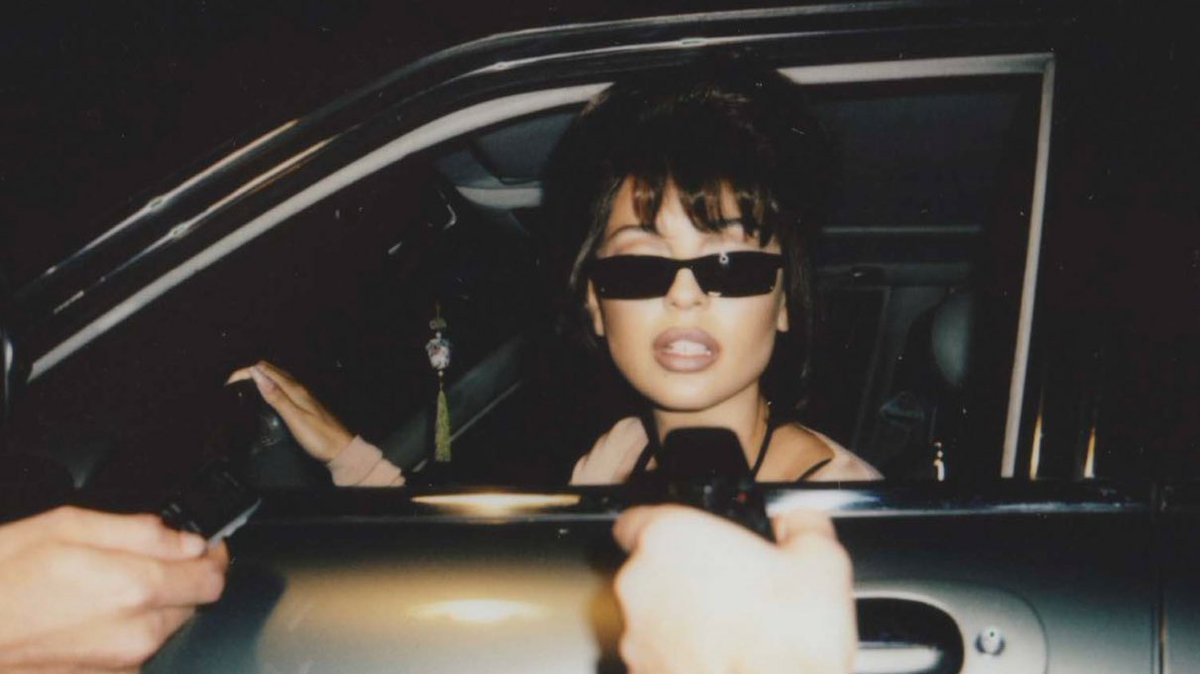 angrybIack's tweet image. alexa demie for cultured mag through polaroids