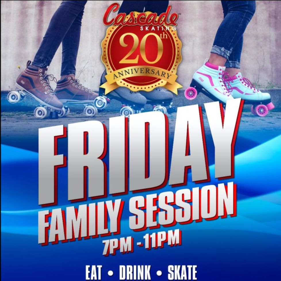 EricBlack41's tweet image. ****Tonight**** 7pm-11pm Family Session &amp;amp; Weekend Skate Session @ Cascade Skating Rink - mailchi.mp/8a3194bd878c/4…