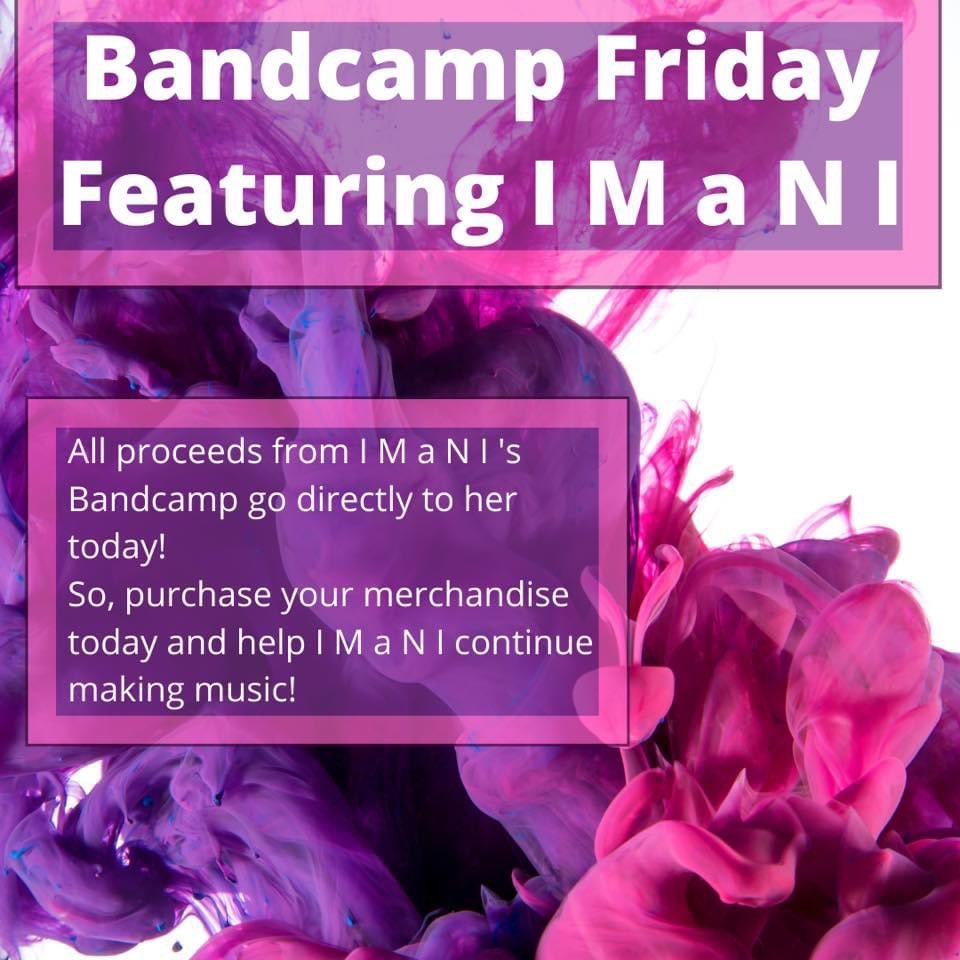 CapstoneCollect's tweet photo. Today is Bandcamp Friday! That means 100% of proceeds from purchases goes directly to I M a N I. You know we already got our merch 😉 Check out her music and merch at https://t.co/56vQp8I95X 

#bandcampfriday #Bandcamp #newmerch https://t.co/B0WSJEMagb