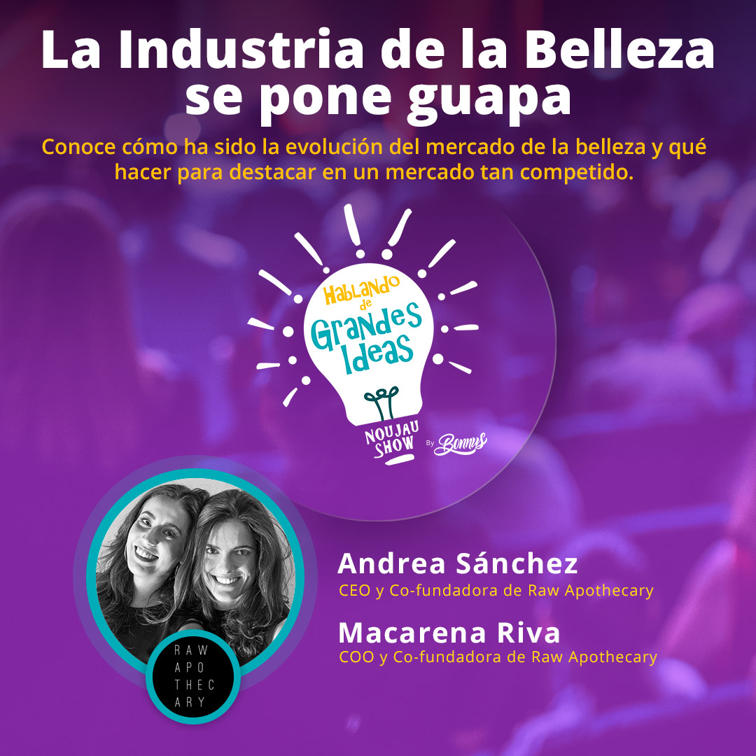 Bonnusme's tweet photo. Acompáñanos el próximo miércoles 9 de diciembre a las 5 pm a platicar con dos emprendedoras que están cambiando el mundo de la belleza. ¡ Estaremos transmitiendo en vivo! Obtén beneficios adicionales registrándote aquí: https://t.co/OoXdc6dI9U #bonnus #rawapothecary https://t.co/VE6NDIlPt4