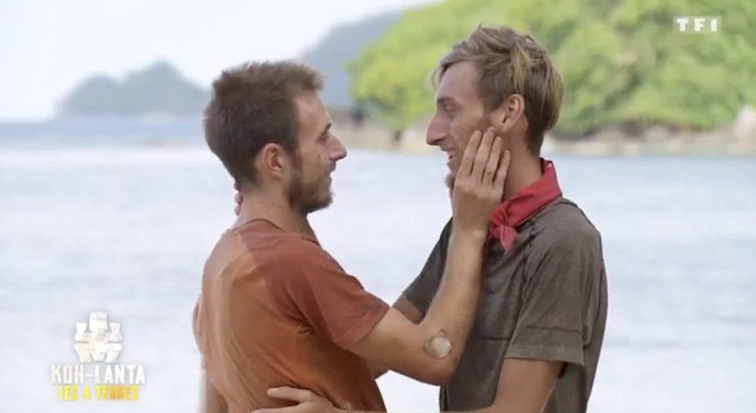 kimibrd's tweet photo. PTDRRRR MAIS BRICE AUSSI VA ÊTRE PAPA 😭 BRAVO à ce couple qui attend DEUX enfants #KohLanta https://t.co/5CYPLykuPG