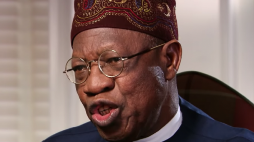 SaharaReporters's tweet photo. Nobody Can Stop Nigerian Government From Prosecuting #EndSARS Protesters, Lai Mohammed Says | Sahara Reporters https://t.co/PL75Diuy4e https://t.co/cAZ5ZT9jnD