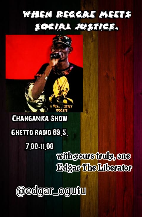 Your weekly epic show @GhettoRadio895 @DjDaboTrabo it's a changamka morning.