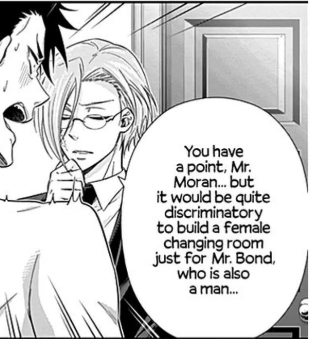 When is it a big issue? Now, the 2010s and 2020s. Louis literally says that forcing a trans man to use a womans changing room is "discriminatory."there is literally no way that this is an accident. The writer is using his story to weigh in on the modern struggle for trans rights+