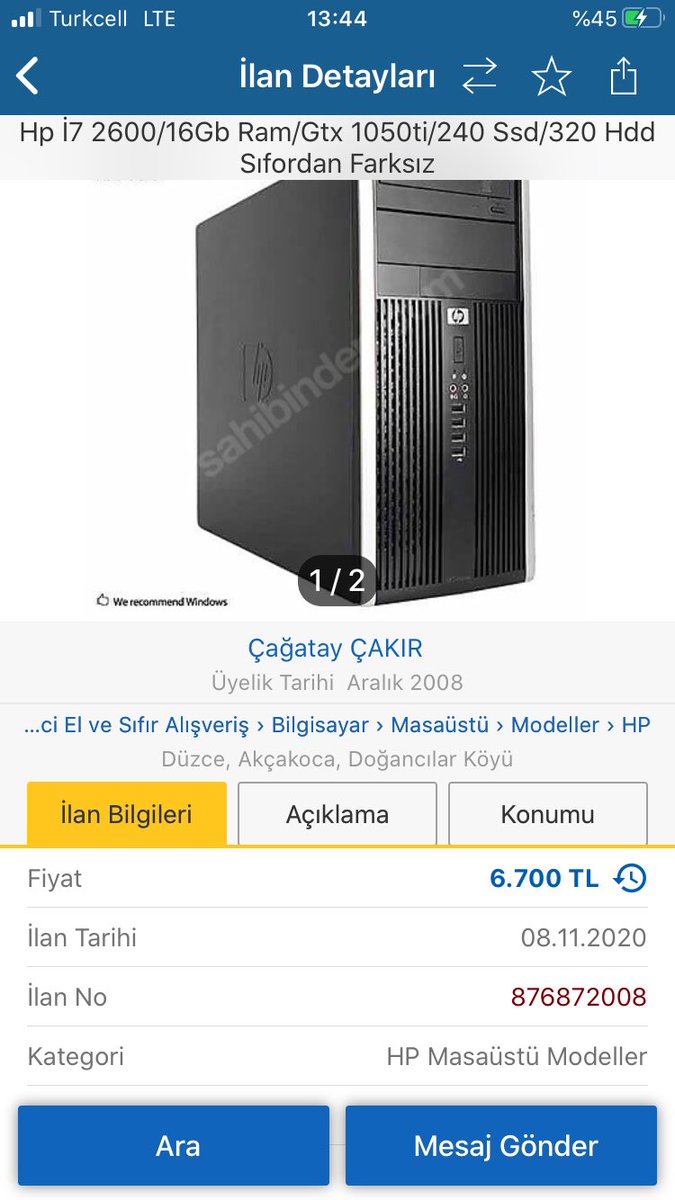 Oynatmadığı oyun olursa geri getirin.