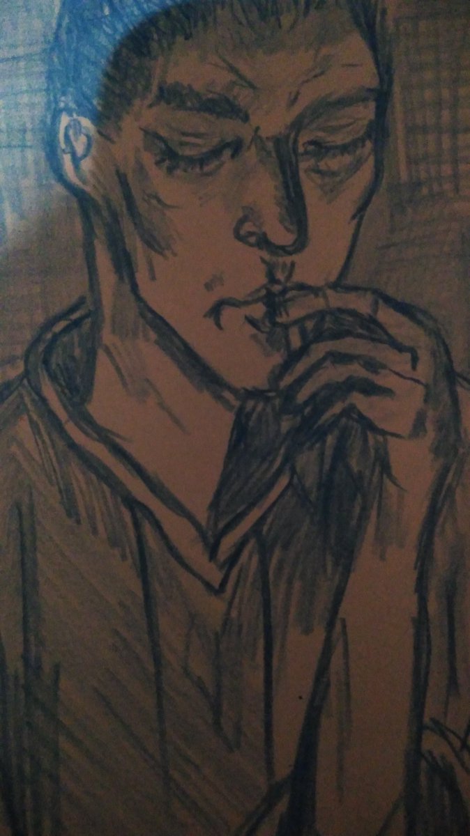 schelmi_sche's tweet photo. #sketch #sketchbook #santi #artist #illustration #sketches #sketchart  #sketching #draw #drawing #draw2020 #art_sketchtime #arttime #artwork #pensil #boy #smoke #artistofinstagram #artblog #blue https://t.co/FX8tC0ORWh