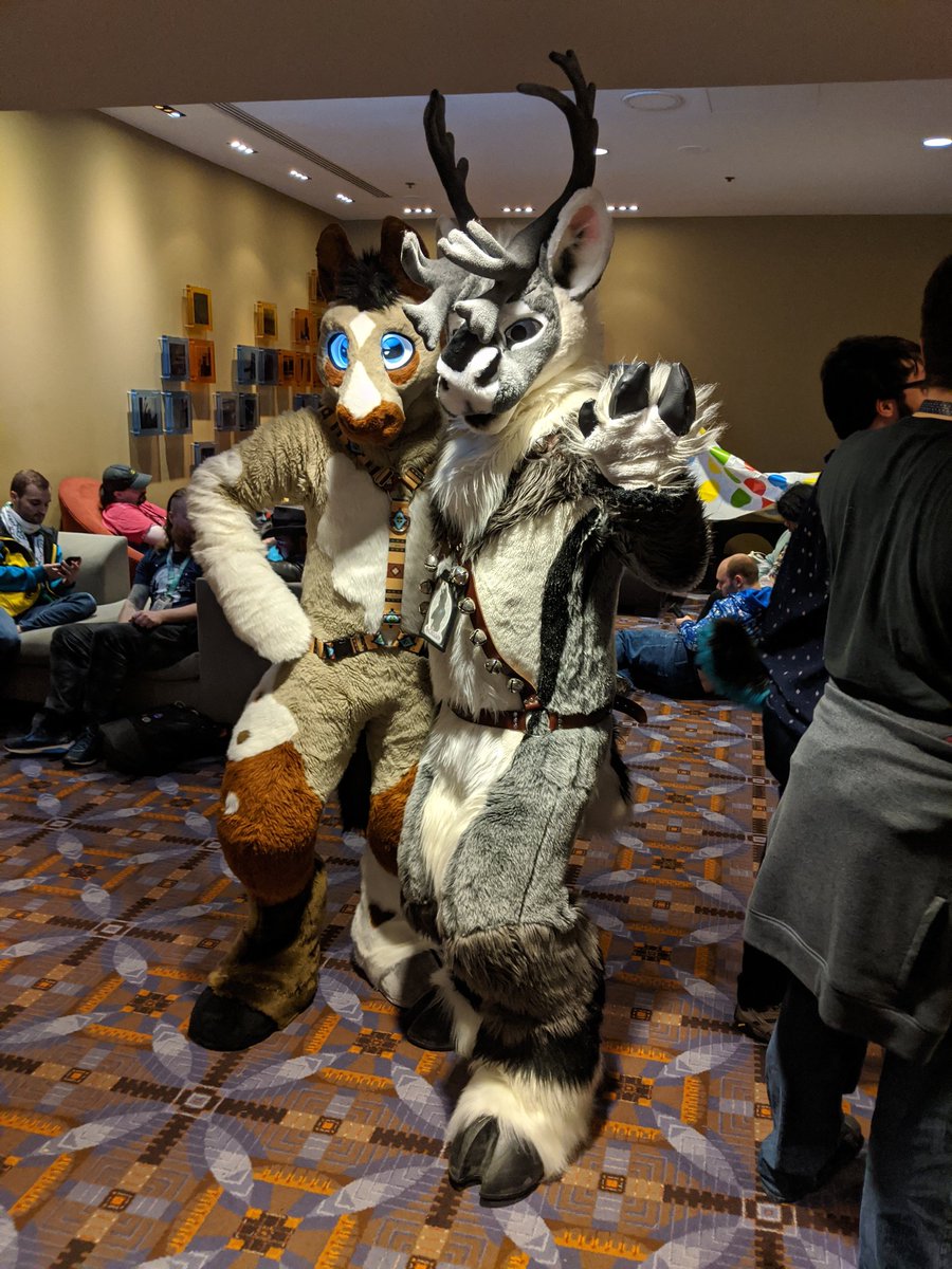 PatchesTheHorse's tweet image. You meet the best people @FurFest! 🥰

#mff2020 #FursuitFriday
