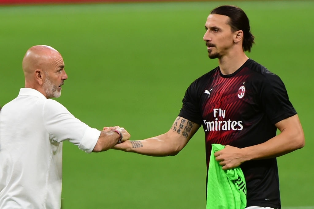  Ibra: "Pioli? We have a coach who asks to play in a precise way. I like how we play, he has found a way to get the most out of my qualities. He makes me play in the best way to help the team. He talks a lot with me and he asks a lot from the team."