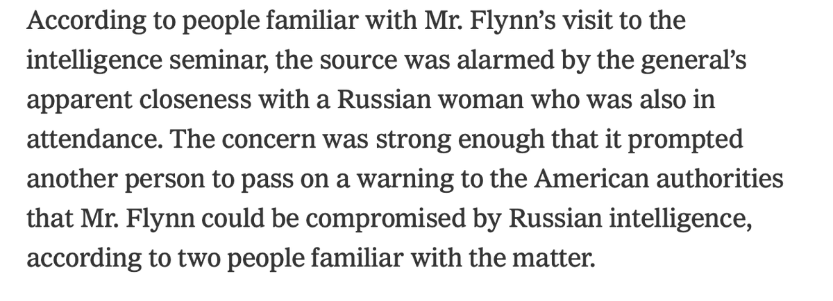 August 2016: Halper reports his false “eyewitness” account about Lokhova and Flynn to the FBI who open a counter intelligence operation on  @GenFlynn