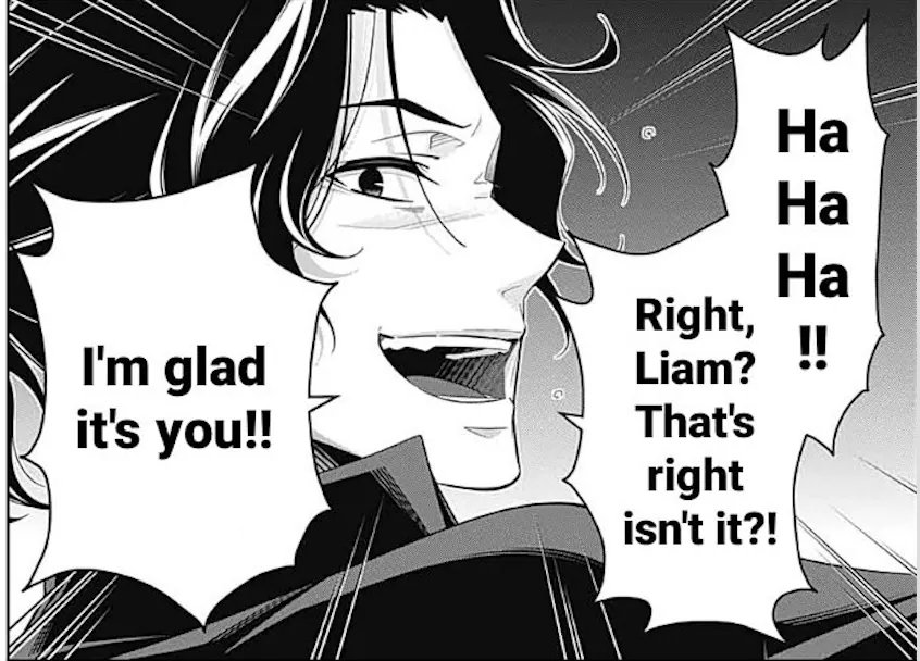 YuuMori is a manga and therefore we also need to look at the visuals and this is where I bring up the coding that is Sherlock's blushes. Repeatedly throughout the manga we see Sherlock blush whenever Liam does something to excite him. These sorts of blushes are just as much+