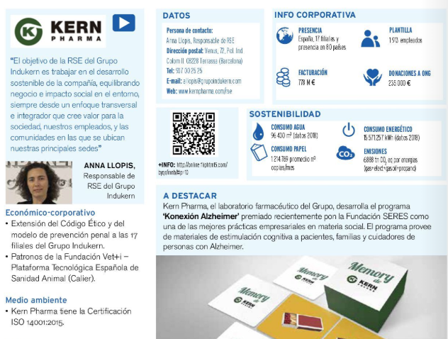 Corresponsables's tweet photo. .@Kernpharma colabora con Fundación @Juegaterapia financiando la #UnidaddelColor del Hospital Gregorio Marañón de Madrid y participando en el #JardíndemiHospi de @HospitallaFe de Valencia. Más iniciativas de #RSE en el #AnuarioCorresponsables2020 👉 https://t.co/XqB9q2vISG https://t.co/4MUmkVCuzQ