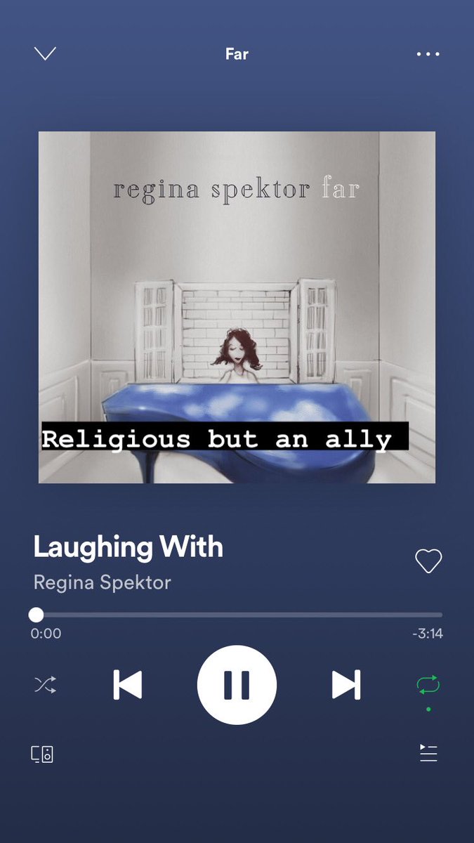 Blue lips, folding chair, machine, laughing with