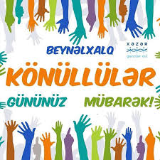 Bayramımız Mübarək! 💐
#volunteersday #konullergunu