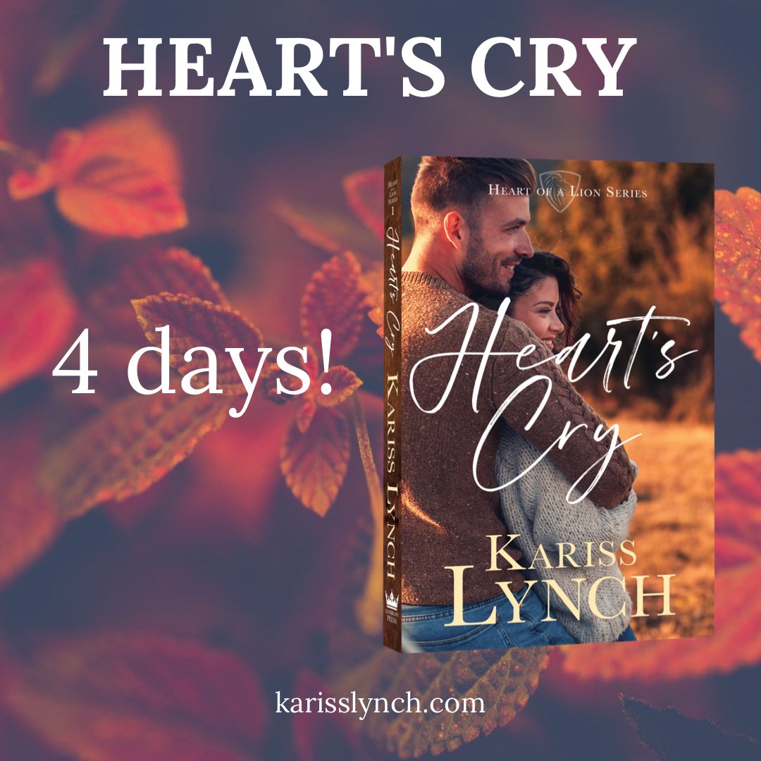 4 days to release!! #newbook #christianfiction