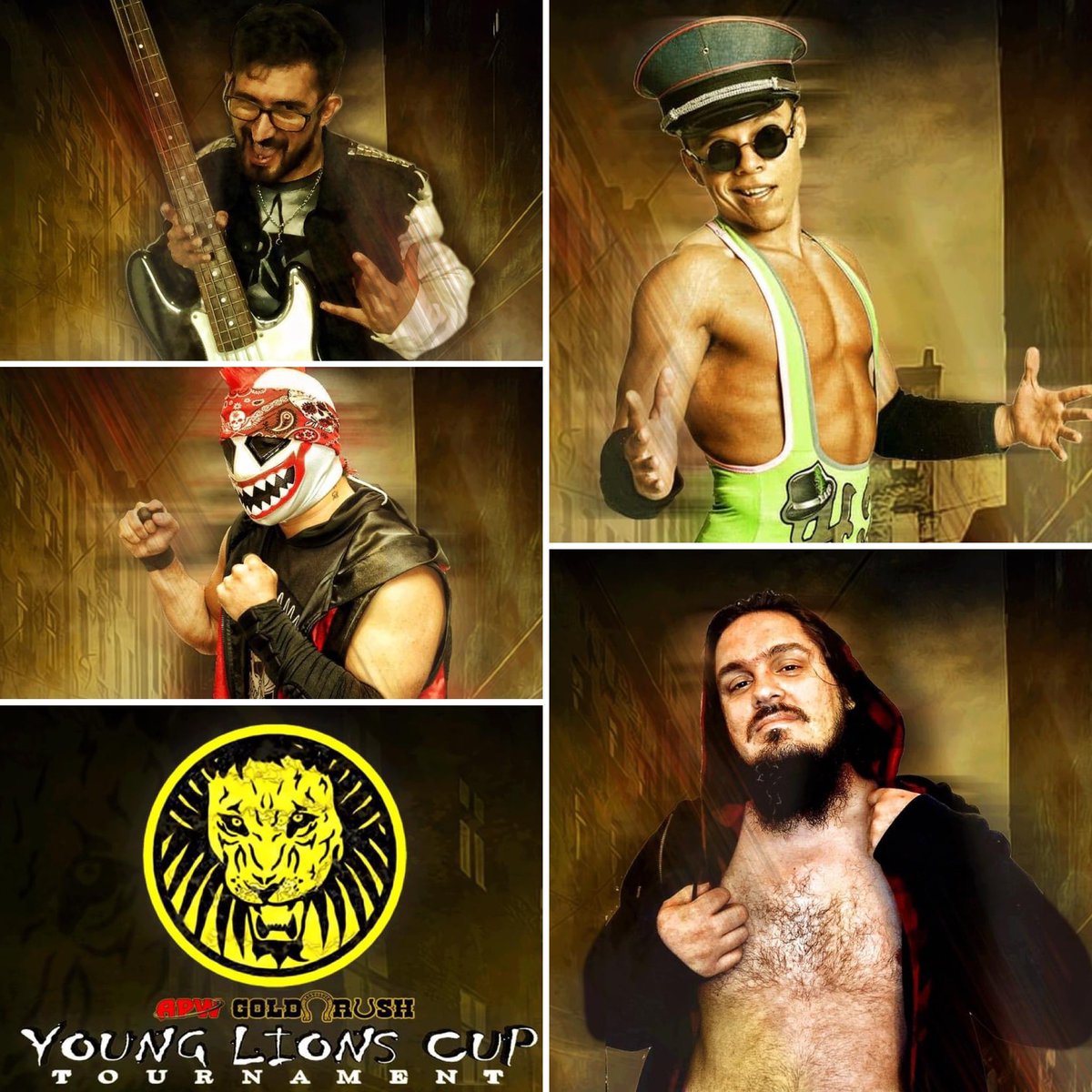 DonovanTroi's tweet photo. 13 Rising Young Stars have been announced thus far for the 2020 @allprowrestling @GoldRushPW Young Lions Cup Tournament! Only 3 more to be announced! Whose going to WIN this year?! 🦁 🏆 🧐 https://t.co/lEkjY6pFZV
