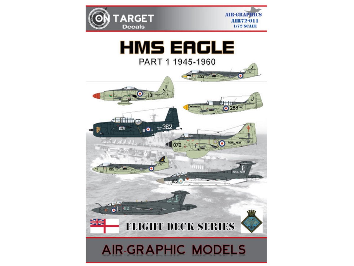 IPMSECUADORGMEC's tweet photo. AeroScale : Air-Graphics: HMS Eagle Air Wing Decal Set https://t.co/O8TXeUDdEZ https://t.co/8Qu2jM8n0P