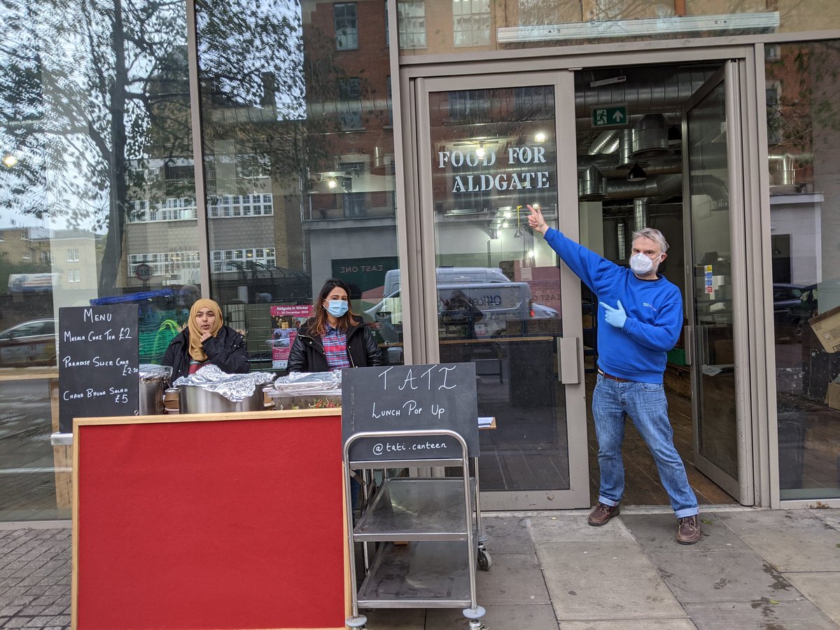 OITIJ-JO COLLECTIVE (@oitijjo) on Twitter photo Key to #OITIJ-JO's values is Collaboration,Co-design, Co-production.This is what #TATI had been doing since 2018.
Today in the new #TATI #PopUp #Canteen, #eastendhomes, #chefdannyjack. <a href="/kierconstruct/">Kier Construction</a> are new partners we are collaborating with. <a href="/MontyReubenPaul/">Paul Wilson</a> Key to #OITIJ-JO's values is Collaboration,Co-design, Co-production.This is what #TATI had been doing since 2018.
Today in the new #TATI #PopUp #Canteen, #eastendhomes, #chefdannyjack. <a href="/kierconstruct/">Kier Construction</a> are new partners we are collaborating with. <a href="/MontyReubenPaul/">Paul Wilson</a>