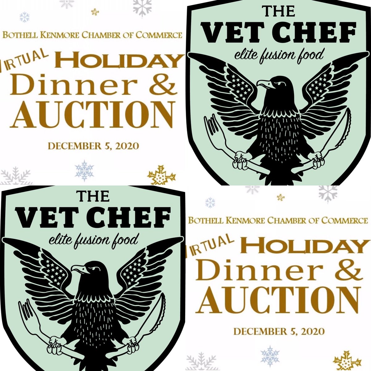 Thanks <a href="/TheVetChefLLC/">The Vet Chef</a> for sponsoring our upcoming fundraiser! A Veteran owned/operated food truck w/delicious award-winning fare in #Bothell #Kenmore &amp; nearby. Their mission- to establish a brand of food trucks managed/operated by Veterans &amp; family members thevetchefllc.com