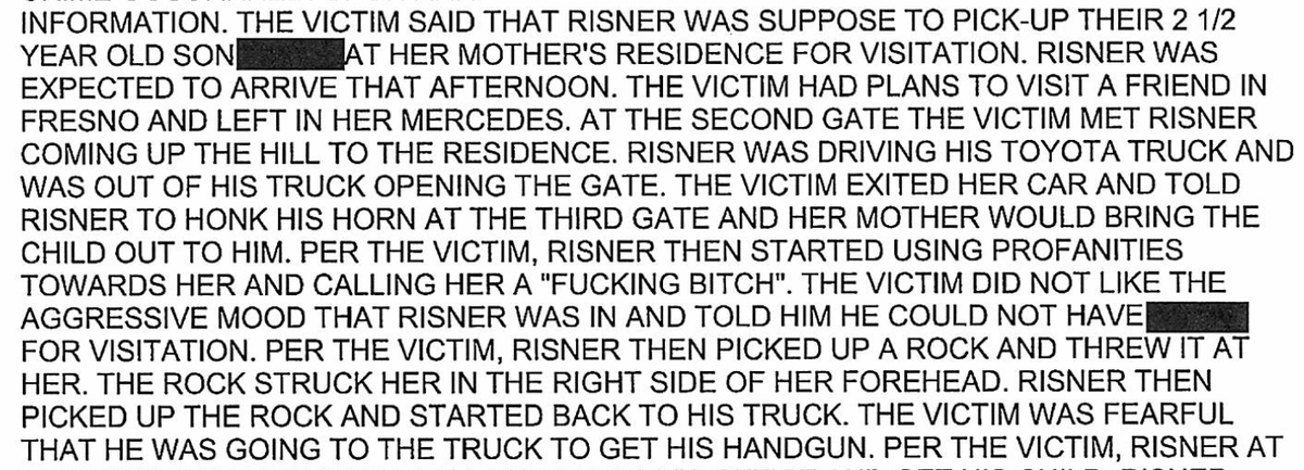Chief Asst. City Attorney Randy Risner-sanctioned by a federal court for fraud-cleared Nyhoff's name after a sham investigation that led to Nyhoff firing three high-level city employees in retaliation-continuously attempts to undermine his history of domestic violence(CW)