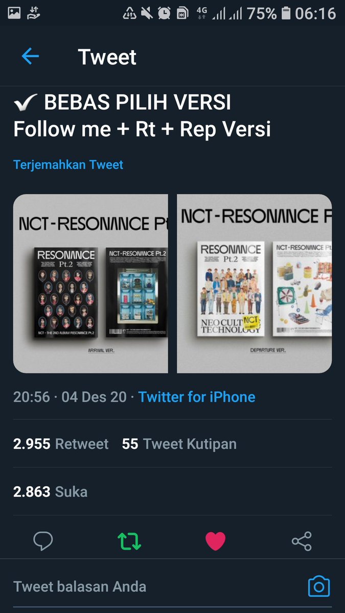siskaa97's tweet photo. @fullsunkr_twt Done kakak.. Makasih untuk giveaway nya kak, mau banget yg arrival ver kak��❣ https://t.co/ysKkJS3WGY