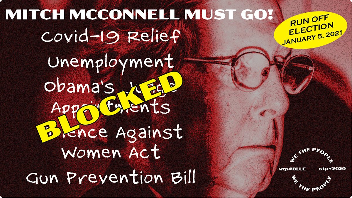 No_Suffer_Fools's tweet photo. Reasons to GOTV in Georgia & vote for Warnock and Ossoff:
McConnell is blocking:
Killing the virus
Stimulus checks, unemployment
Legalizing marijuana
Saving the USPS
Infrastructure/jobs
Health insurance
Social security protection
Climate/jobs
Bringing kindness back
#DemVoice1 https://t.co/kaebKcv3Un
