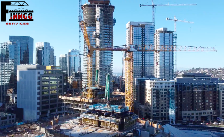 FinncoServices's tweet photo. No better way to end your Friday. 😎🏗 #FinncoFriday @Liebherr @LH_Construction @grahambuilds | #FinncoServices #LiebherrTowerCranes #GrahamConstruction #NewDevelopment #Construction #Building #ConstructionServices #TowerCrane #NewConstruction #PNW #Seattle #Washington https://t.co/slzfglo4ZJ